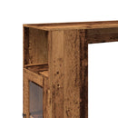 barbord m. stativer 101x40x103,5 cm konstrueret træ gammelt træ