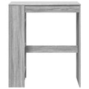 barbord med stativer 90x40x103,5 cm konstrueret træ