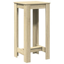 barbord 51x50x103,5 cm konstrueret træ sonoma-eg