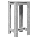 barbord 51x50x103,5 cm konstrueret træ betongrå