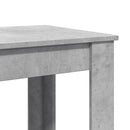 barbord 51x50x103,5 cm konstrueret træ betongrå