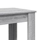 barbord 51x50x103,5 cm konstrueret træ grå sonoma-eg