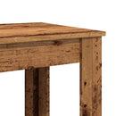 barbord 51x50x103,5 cm konstrueret træ gammelt trælook