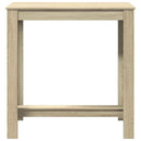 barbord 102x50x103,5 cm konstrueret træ sonoma-eg