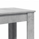 barbord 102x50x103,5 cm konstrueret træ betongrå