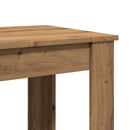 barbord 102x50x103,5 cm konstrueret træ gammelt trælook
