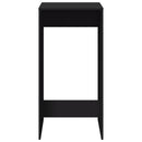 barbord 51x50x103,5 cm konstrueret træ sort