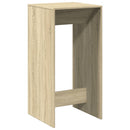 barbord 51x50x103,5 cm konstrueret træ sonoma-eg