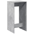 barbord 51x50x103,5 cm konstrueret træ betongrå