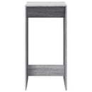barbord 51x50x103,5 cm konstrueret træ grå sonoma-eg