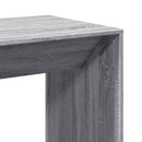barbord 51x50x103,5 cm konstrueret træ grå sonoma-eg