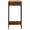 barbord 51x50x103,5 cm konstrueret træ gammelt trælook