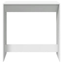 barbord 102x50x103,5 cm konstrueret træ hvid