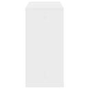 barbord 102x50x103,5 cm konstrueret træ hvid