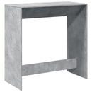 barbord 102x50x103,5 cm konstrueret træ betongrå