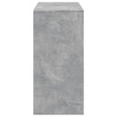 barbord 102x50x103,5 cm konstrueret træ betongrå
