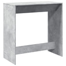 barbord 102x50x103,5 cm konstrueret træ betongrå