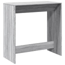 barbord 102x50x103,5 cm konstrueret træ grå sonoma-eg