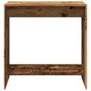 barbord 102x50x103,5 cm konstrueret træ gammelt trælook