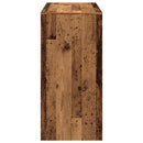 barbord 102x50x103,5 cm konstrueret træ gammelt trælook