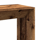barbord 102x50x103,5 cm konstrueret træ gammelt trælook