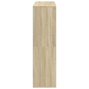 bogreol/rumdeler 100x33x115 cm sonoma-eg