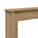 forsats til pejs 75x20x87,5 cm konstrueret træ kunsteg