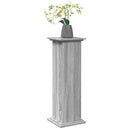 piedestal med opbevaring 31x30x90 cm konstrueret træ