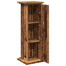 piedestal med opbevaring 31x30x90 cm konstrueret træ