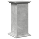 piedestal med opbevaring 31x30x60 cm konstrueret træ betongrå