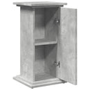 piedestal med opbevaring 31x30x60 cm konstrueret træ betongrå