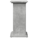 piedestal med opbevaring 31x30x60 cm konstrueret træ betongrå