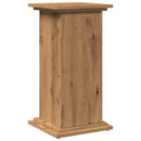 piedestal med opbevaring 31x30x60 cm konstrueret træ kunsteg