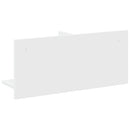 vægskab 70x16,5x30 cm konstrueret træ hvid