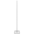 dekorativt juletræ 180 cm metal sort