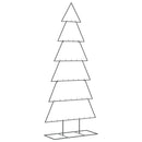dekorationstræ 210 cm metal sort