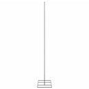 dekorationstræ 210 cm metal sort