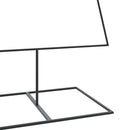 dekorationstræ 210 cm metal sort
