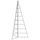 dekorationstræ 210 cm metal sort