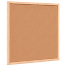 magnetisk whiteboardtavle med ramme af massivt fyrretræ 40x40cm