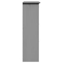 skoreol BODO 80x35x118 cm grå