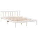 ekstra lang sengeramme uden madras 140x220 cm massivt fyrretræ