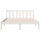 ekstra lang sengeramme uden madras 140x220 cm massivt fyrretræ