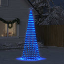 LED-juletræ 475 LED'er 247 cm blåt lys