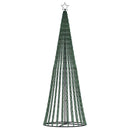 LED-juletræ 475 LED'er 247 cm blåt lys