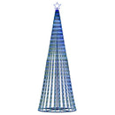 LED-juletræ 475 LED'er 247 cm blåt lys