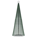 LED-juletræ 475 LED'er 247 cm blåt lys