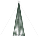 LED-juletræ 1028 LED'er 403 cm blåt lys