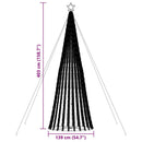LED-juletræ 1028 LED'er 403 cm blåt lys
