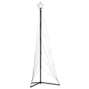 LED-juletræ 525 LED'er 302 cm blåt lys